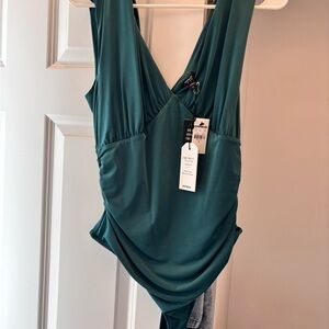 Express Teal Bodysuit for Women